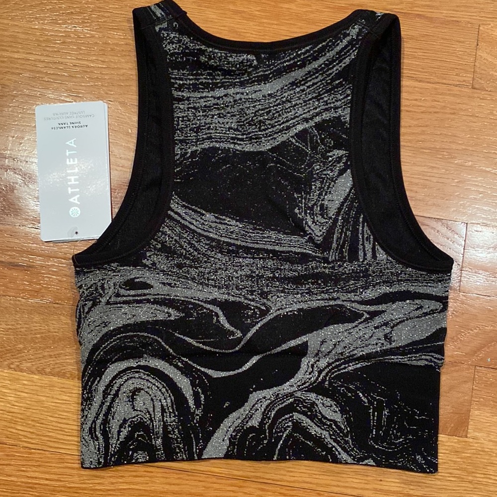 Athleta Aurora Seamless Crop Tank - Shine - Picture 2 of 3